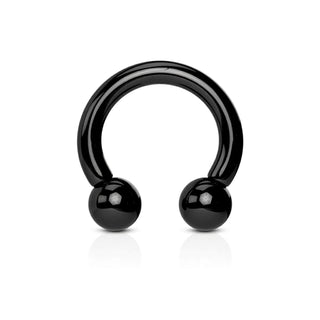 Acrylic Horseshoe Acrylic Black