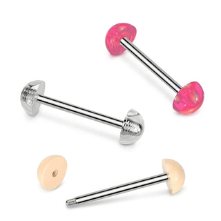 Tongue Barbell Dome Ball