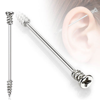 Barbell Industrial Tornillo