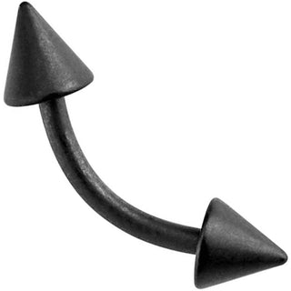 Ceja Pico Negro Mate PVD