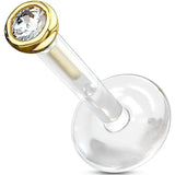 Piercing Labio Oro