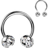 Horseshoe Ball Zirconia