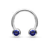 Horseshoe Zirconia Ball