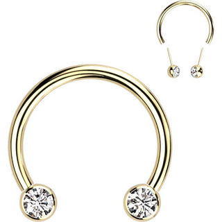 Titanium Horseshoe Zirconia Push-In