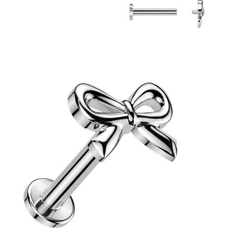 Labret ribbon Internally Threaded