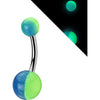 Belly Button Piercing Ball Glow in the Dark