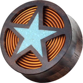 Plug Estrella en madera de sono
