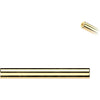 Barbell Post Internally Threaded