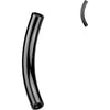 Curved Barbell Curved Post Internally Threaded