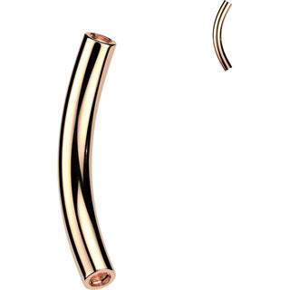 Curved Barbell Curved Post Internally Threaded