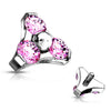 Top top triangle zirconia Internally Threaded