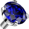 Titanium Top top zirconia prong setting Internally Threaded