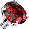 Titanium Top top zirconia prong setting Internally Threaded