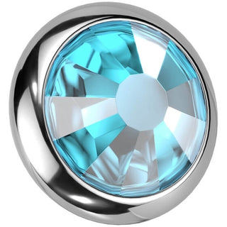 Titanium Top top round zirconia bezel setting Internally Threaded