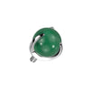 Titanium Top top ball semi-precious stone Internally Threaded
