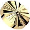 Titanium Top top round diamond cut Internally Threaded