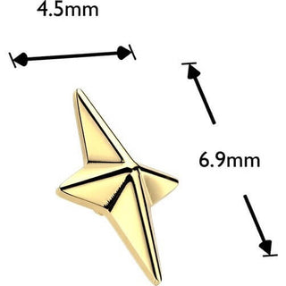Titanium top north star Internally Threaded