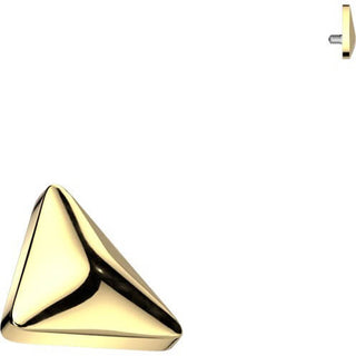 Titanium top triangle Internally Threaded