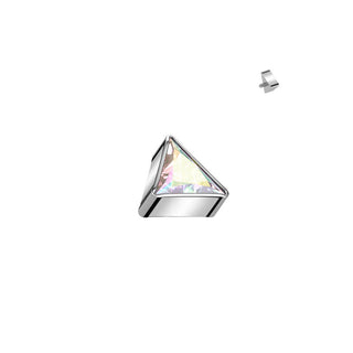 Titanium Top Top Triangle Zirconia Internally Threaded