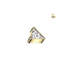 Titanium Top Top Triangle Zirconia Internally Threaded