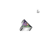 Titanium Top Top Triangle Zirconia Internally Threaded