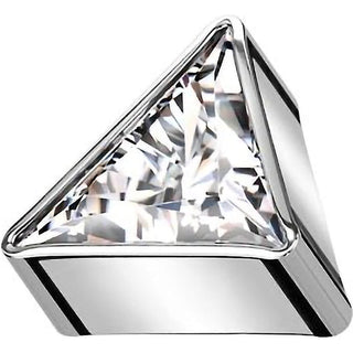 Titanium Top Top Triangle Zirconia Internally Threaded