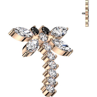 Titanium top dragon zirconias Internally Threaded