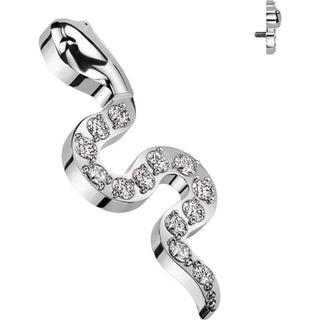 Titanium Top top snake zirconias Internally Threaded