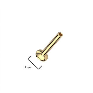 Base labret base 3mm Push-In