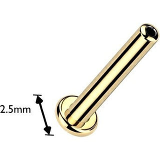 Titanium 2.5 mm base Push-In