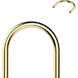 Titanium Barbell U Hoop Push-In