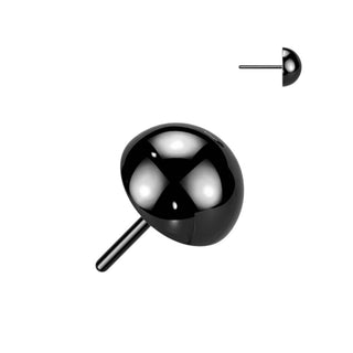 Titanium Top Top Dome Push-In