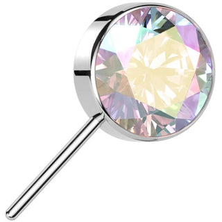 Titanium Top top zirconia bezel setting Push-In