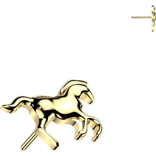 Titanium Top Top Horse Push-In