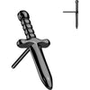 Titanium Top top dagger Push-In