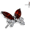 Titanium Top top butterfly Push-In