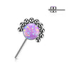 Titanium Top top zirconia or opal with beaded balls Push-In