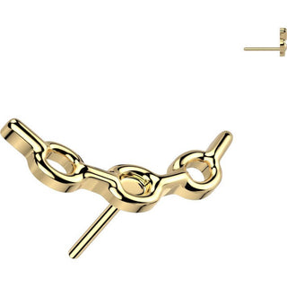 Titanium top chain Push-In
