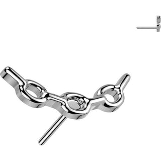 Titanium top chain Push-In