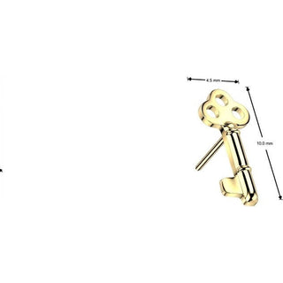 Titanium top key Push-In
