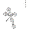 Titanium top cross zirconia Push-In