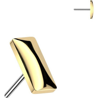 Titanium top rectangle Push-In