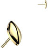 Titanium top marquise Push-In