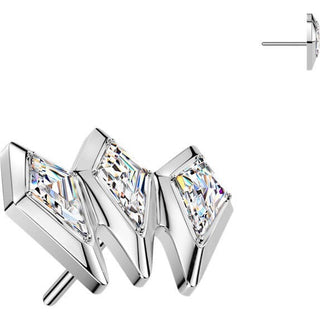 Titanium Top top spear zirconia Push-In