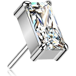 Titanium Top top rectangle zirconia Push-In