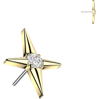 Titanium Top top star zirconia Push-In