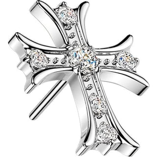 Titanium Top top zirconia celtic cross Push-In