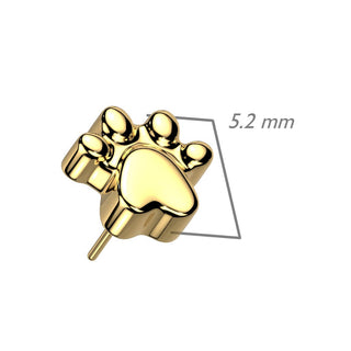 Titanium Top top paw Push-In