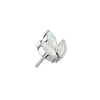 Titanium Top top marquise cut 3 zirconias Push-In