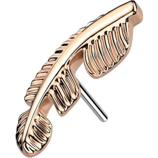 Titanium Top top feather Push-In